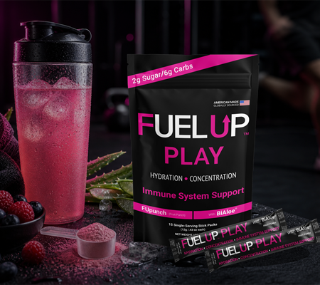 Fuel Up PLAY with a free shaker bottle