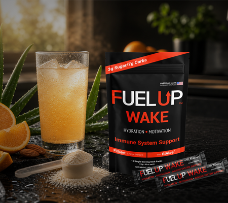 Fuel Up WAKE — orange sherbert hydration